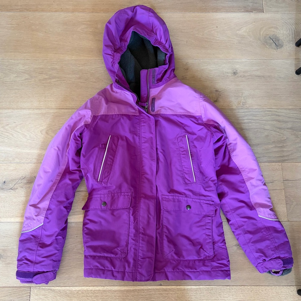 Lands End squall purple winter jacket - size XL 16